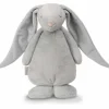 Moonie Peluche veilleuse lapin magique crème de lune (gris)