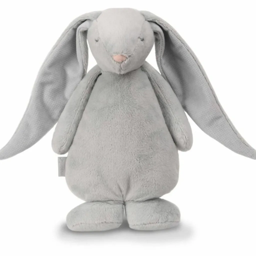 Moonie Peluche veilleuse lapin magique crème de lune (gris)