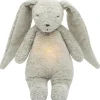 Outlet Peluche veilleuse lapin nature bio avec sons & lumières gris Veilleuse Peluche