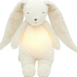 Sale Peluche veilleuse lapin nature bio blanc polaire 2.0 Veilleuse Peluche