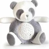 Doudou et Compagnie Peluche veilleuse musicale Panda (20 cm)