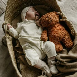 Moonie Peluche veilleuse Ours caramel 2.0