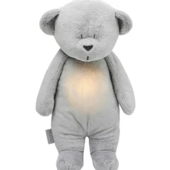 Moonie Peluche veilleuse Ours douceur gris