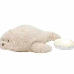 Moonie Peluche veilleuse Phoque nature bio sable