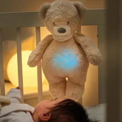 Nattou Peluche veilleuse Sleepy Ours écru