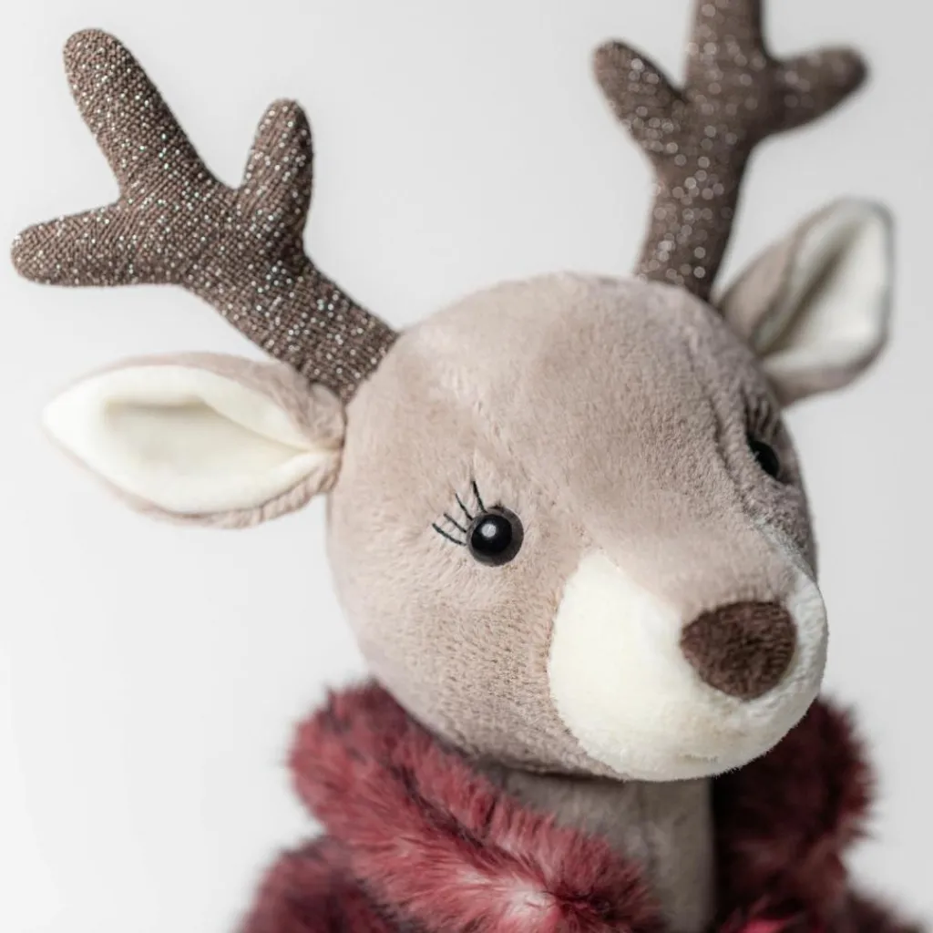 Sale Peluche Vivien le Renne (46 cm) Peluche Moyenne (20-59 Cm)