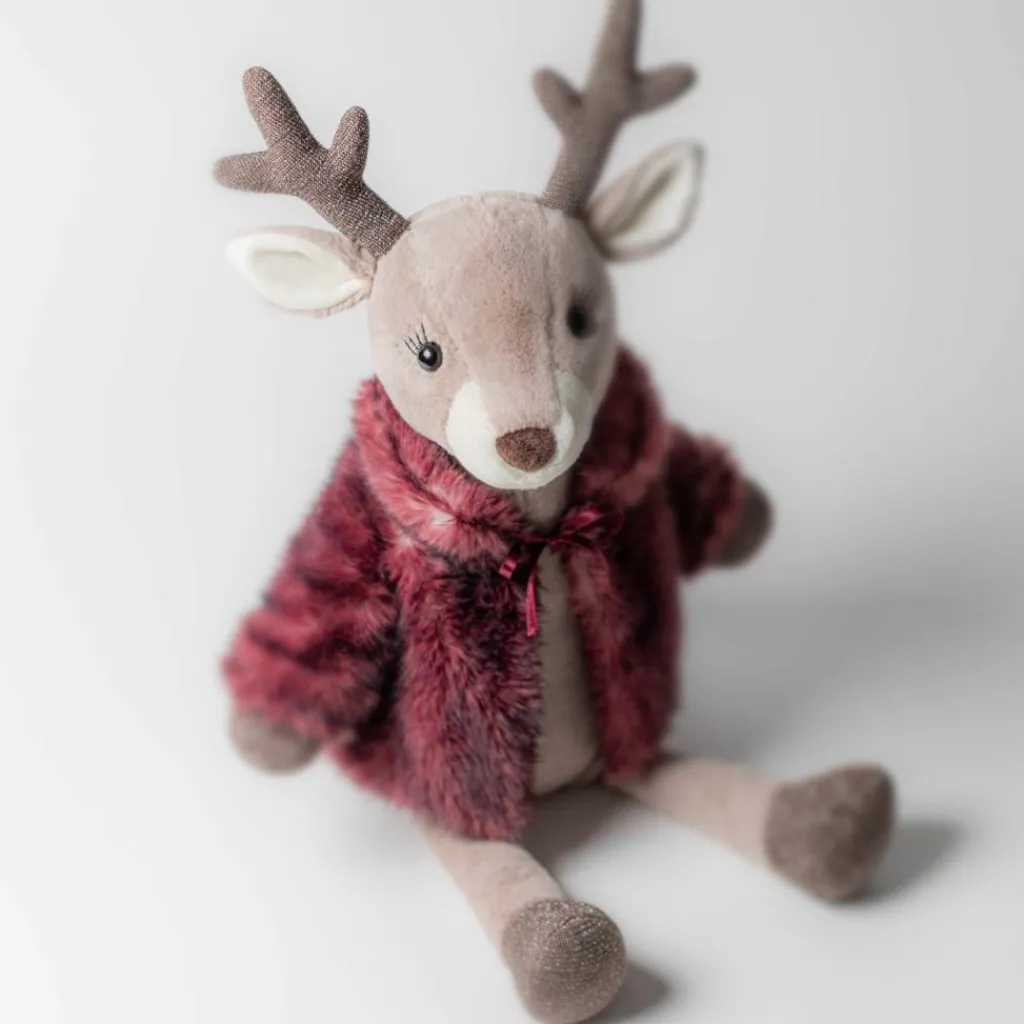 Sale Peluche Vivien le Renne (46 cm) Peluche Moyenne (20-59 Cm)