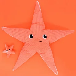 Hot Peluche Wahou maman et bébé Les Ptipotos Corail (62 cm) Grande Peluche (60 Cm Et +)