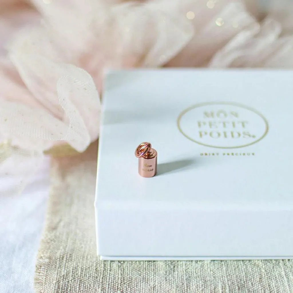 Online Pendentif personnalisable plaqué or rose Pendentif / Médaille Maman