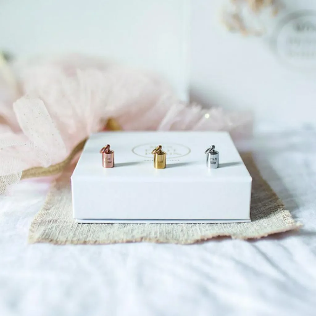 Online Pendentif personnalisable plaqué or rose Pendentif / Médaille Maman