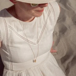 Mon Petit Poids Pendentif personnalisable plaqué or jaune