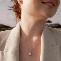 Mon Petit Poids Pendentif personnalisable plaqué or jaune