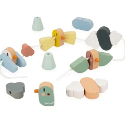 Janod Perles à enfiler Oiseaux Sweet Cocoon (21 pièces)