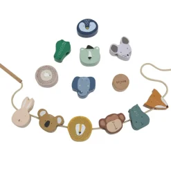 Best Perles en bois à enfiler All Animals Jouet À Encastrer