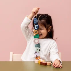 Best Perles en bois à enfiler All Animals Jouet À Encastrer