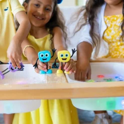 Discount Personnage Blair bleu et 2 cubes lumineux Jouet De Bain