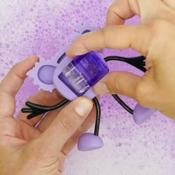 Glo Pals Personnage Lila violet et 2 cubes lumineux