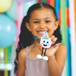 Discount Personnage Party Pal blanc et 2 cubes lumineux Jouet De Bain