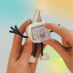 Discount Personnage Party Pal blanc et 2 cubes lumineux Jouet De Bain