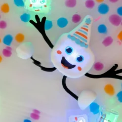 Discount Personnage Party Pal blanc et 2 cubes lumineux Jouet De Bain