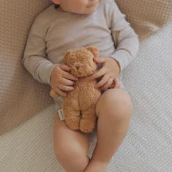 Moonie Petit ours sensoriel cappuccino