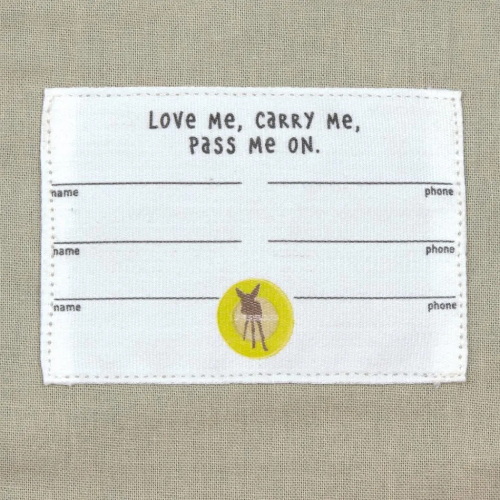 Lässig Petit sac à dos carré Little One & Me caramel