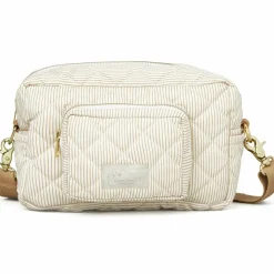 Petit sac à langer Classic Stripes Camel Sac À Langer À Anses