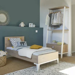 Galipette Petite bibliothèque mobile Chêne blond Marcel