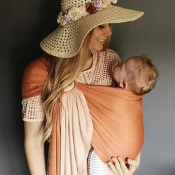 Love Radius Petite écharpe Sling sans nœud Nude Caramel