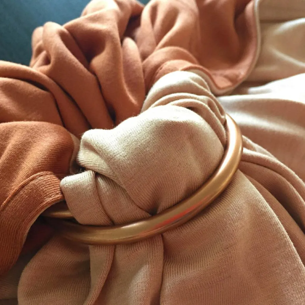 Love Radius Petite écharpe Sling sans nœud Nude Caramel