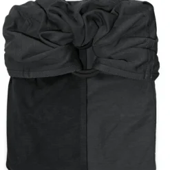 Outlet Petite écharpe Sling sans noeud gris anthracite et noir Echarpe De Portage Sling