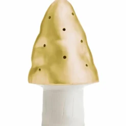 Clearance Petite lampe veilleuse champignon Doré Veilleuse Décorative