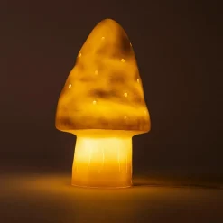 Clearance Petite lampe veilleuse champignon Doré Veilleuse Décorative