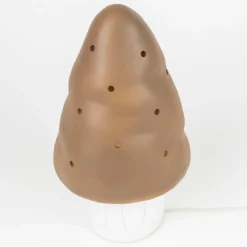 Egmont Toys Petite lampe veilleuse champignon Chocolat