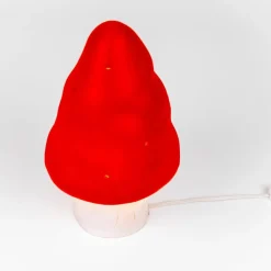 Egmont Toys Petite lampe veilleuse champignon Rouge