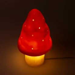 Egmont Toys Petite lampe veilleuse champignon Rouge