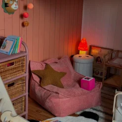 Egmont Toys Petite lampe veilleuse champignon Rouge