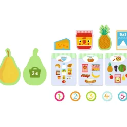 Djeco Petite épicerie en bois gourmandises Mia & Léo