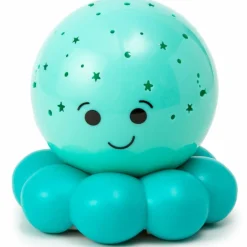 Cloud B Petite veilleuse nomade bébé poulpe bleu