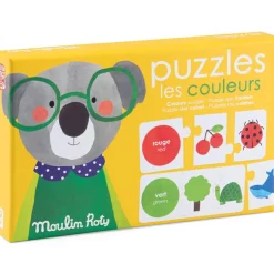 Moulin Roty Petits puzzles Les couleurs