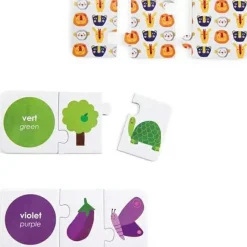 Moulin Roty Petits puzzles Les couleurs