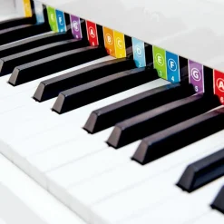 Clearance Piano à queue électronique Deluxe blanc Instrument De Musique