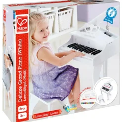 Clearance Piano à queue électronique Deluxe blanc Instrument De Musique