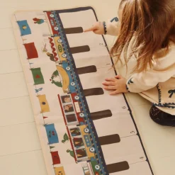 Konges Slojd Piano textile d'apprentissage pour enfant