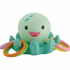 Infantino Pieuvre de bain lumineuse avec anneaux