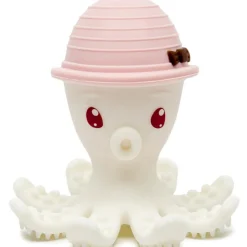 Baby to Love Pieuvre de dentition 3D Monbella rose pâle