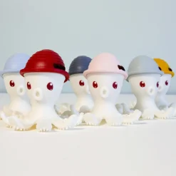 Baby to Love Pieuvre de dentition 3D Monbella rose pâle