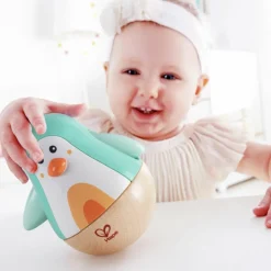 Hape Pingouin culbuto Turquoise