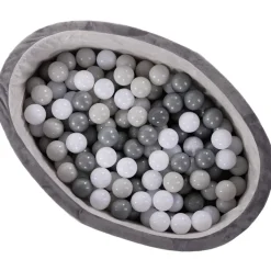 Bo Jungle Piscine à balles grise