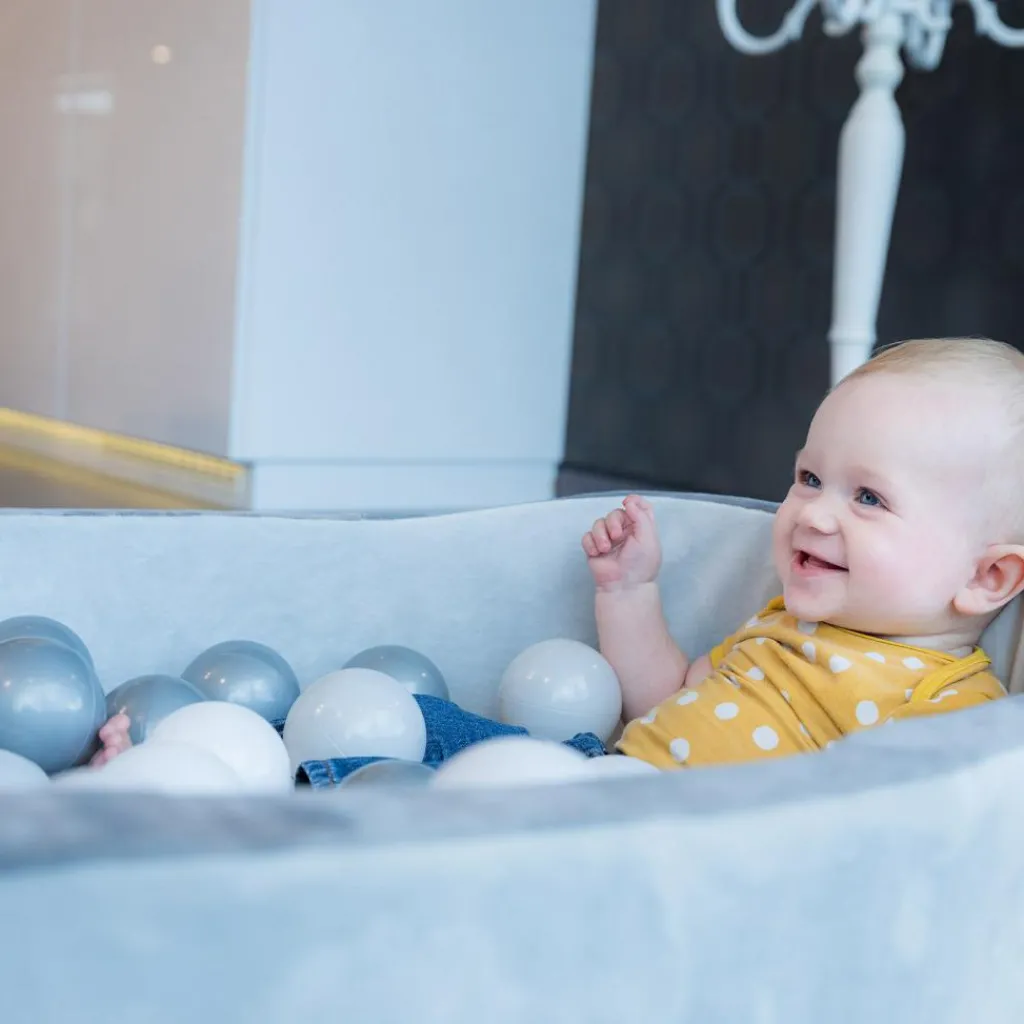 Bo Jungle Piscine à balles grise